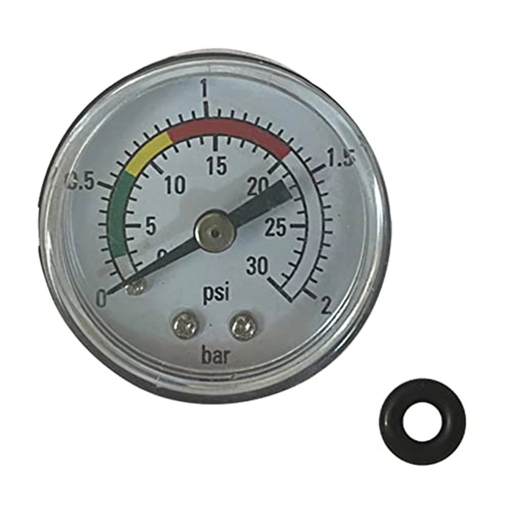 

Stainless Steel Gauge Replacement Gauge Outdoor Use Home Improvement Pressure Gauge For Hydraulic Systems Sensor