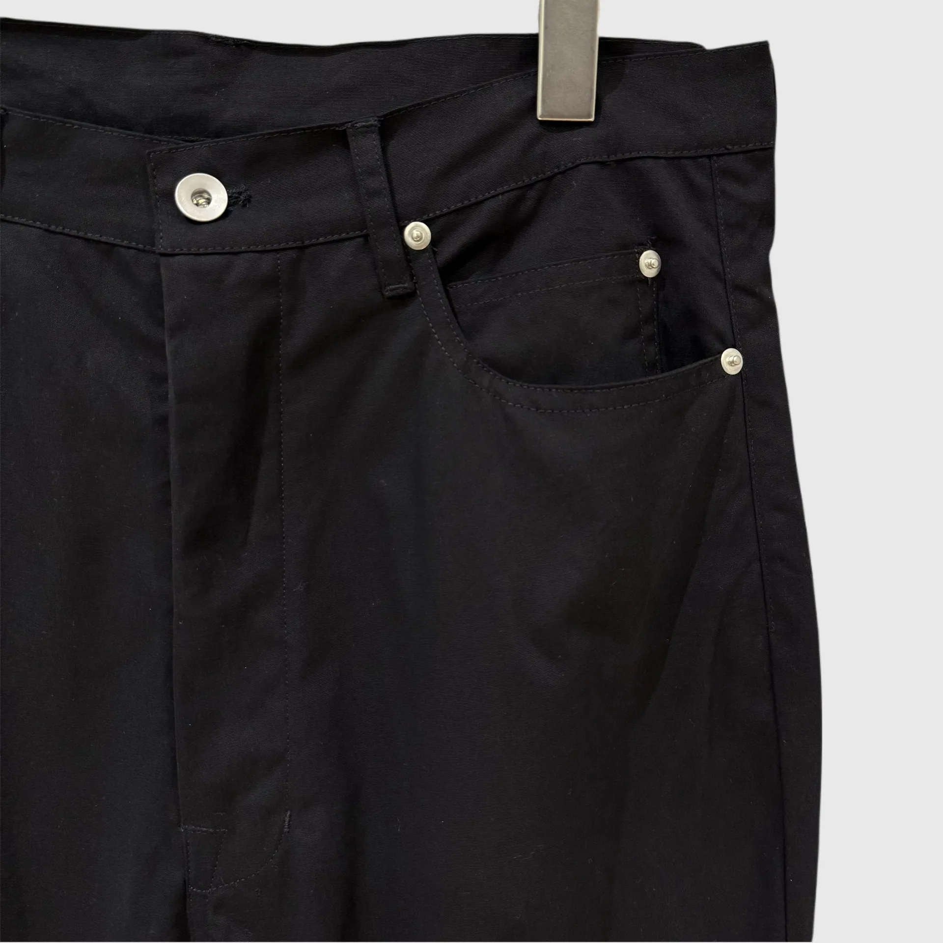 High Street Cotton Dark Ro Pant Men's Retro Design Vintage Zipper Niche Splicing Casual Flared Pants Men Clothing Men Y2k