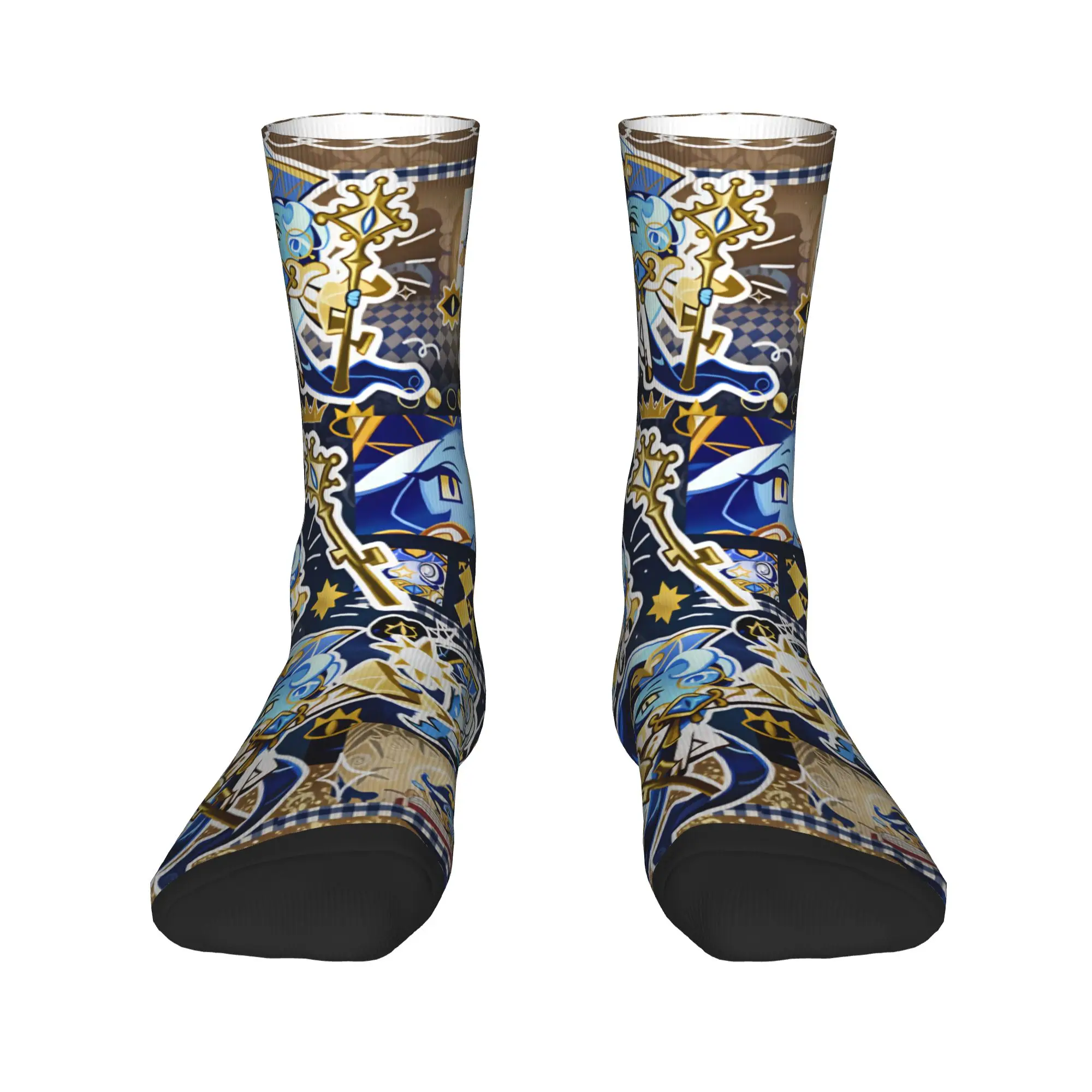 Shadow Milk Socks Cookie Run Kingdom Anti Skid Stockings Adults Men Breathable Climbing Socks Spring Novelty Custom Socks