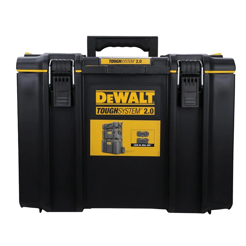 DEWALT DWST83342-1 TOUGHSYSTEM 2.0 DS400 Box 50KG Large Capacity High Performance IP65 Tools Case Dustproof and Waterproof