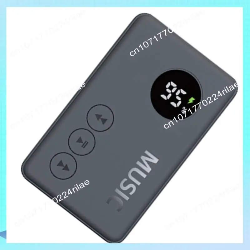 A17Z Car Audio Bluetooth 5.3 Adapter, 2-In-1 Transmitter Receiver With LED Display, Wireless Aux Connection