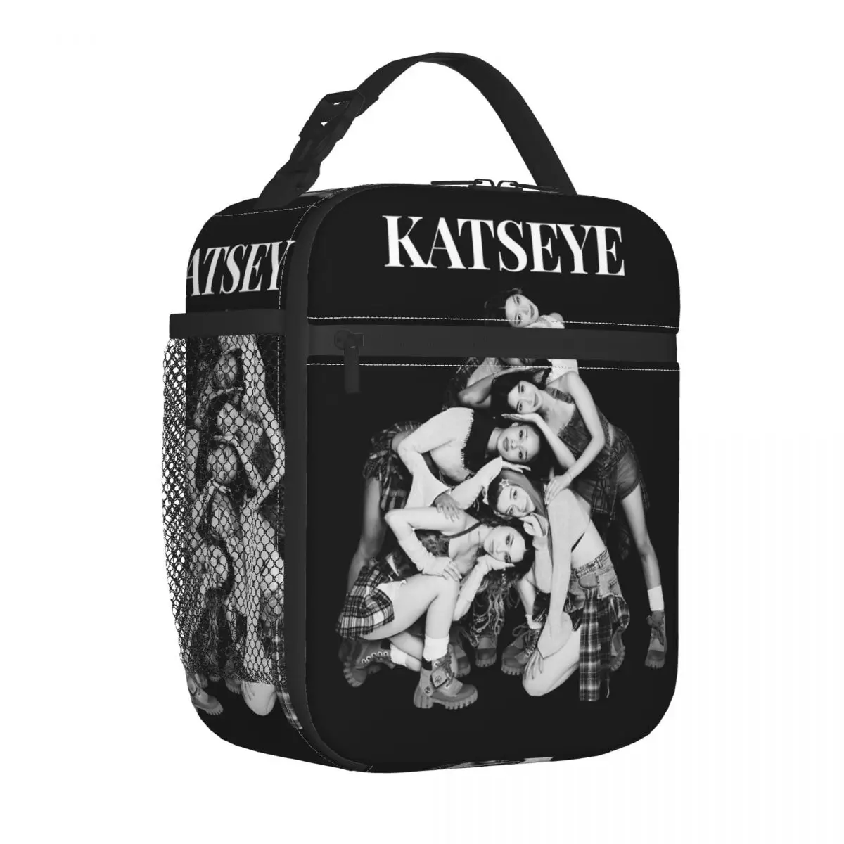 

Katseye Kpop Girl Group термоизолированная сумка для обеда для офиса многоразовая сумка для еды контейнер-холодильник термокоробка для еды