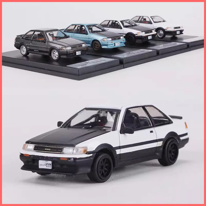 

DCT 1:64 Scale AE86 Corolla Levine Simulation Alloy Car Model Classics Adult Souvenir Gift Hobby & Toys