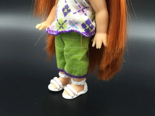 Белые туфли для кукол BB sister kally dolls BBI927