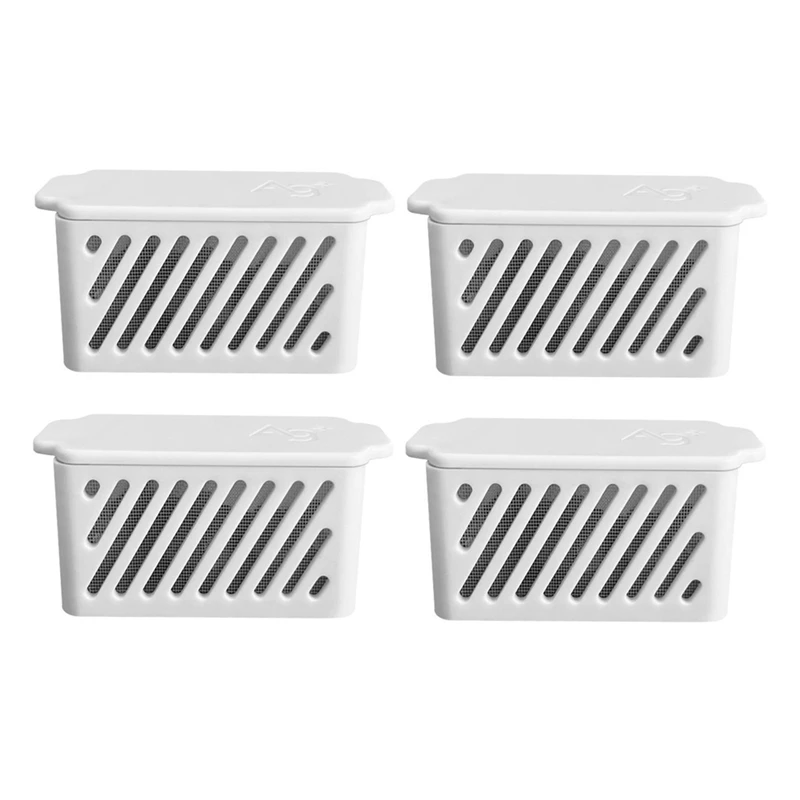 4 قطع وحدة فضية بيضاء مناسبة لوحدة المكنسة الكهربائية الروبوتية Roborock سلسلة G10S، سلسلة P10، سلسلة G20