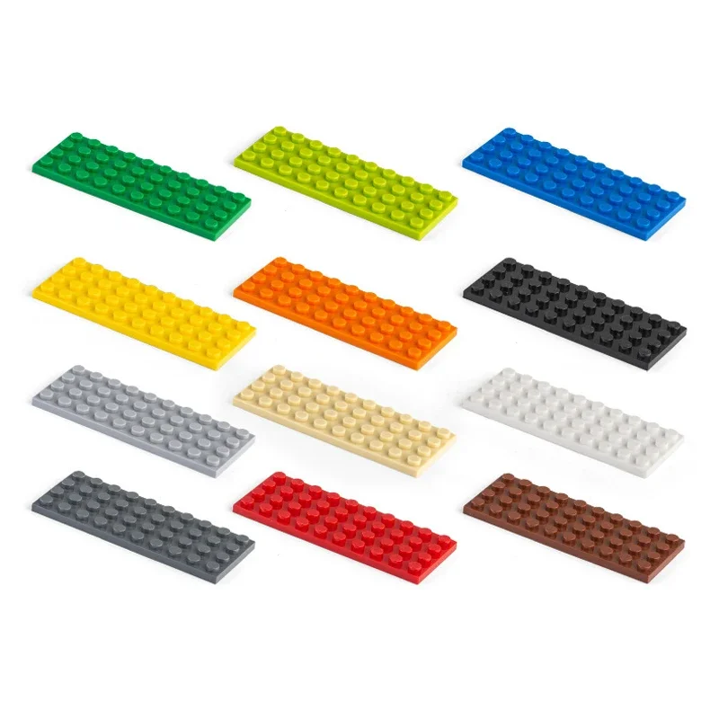 10pcs MOC 3030 Plate 4x10 Brick Building Blocks Classic Parts DIY Building Block Compatible with Creative Construction Toys