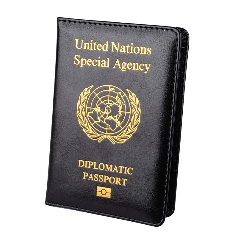 Travel Passport Holder Wallet Passport Book Ultra-thin Document Holder Traveling Abroad Men and Women