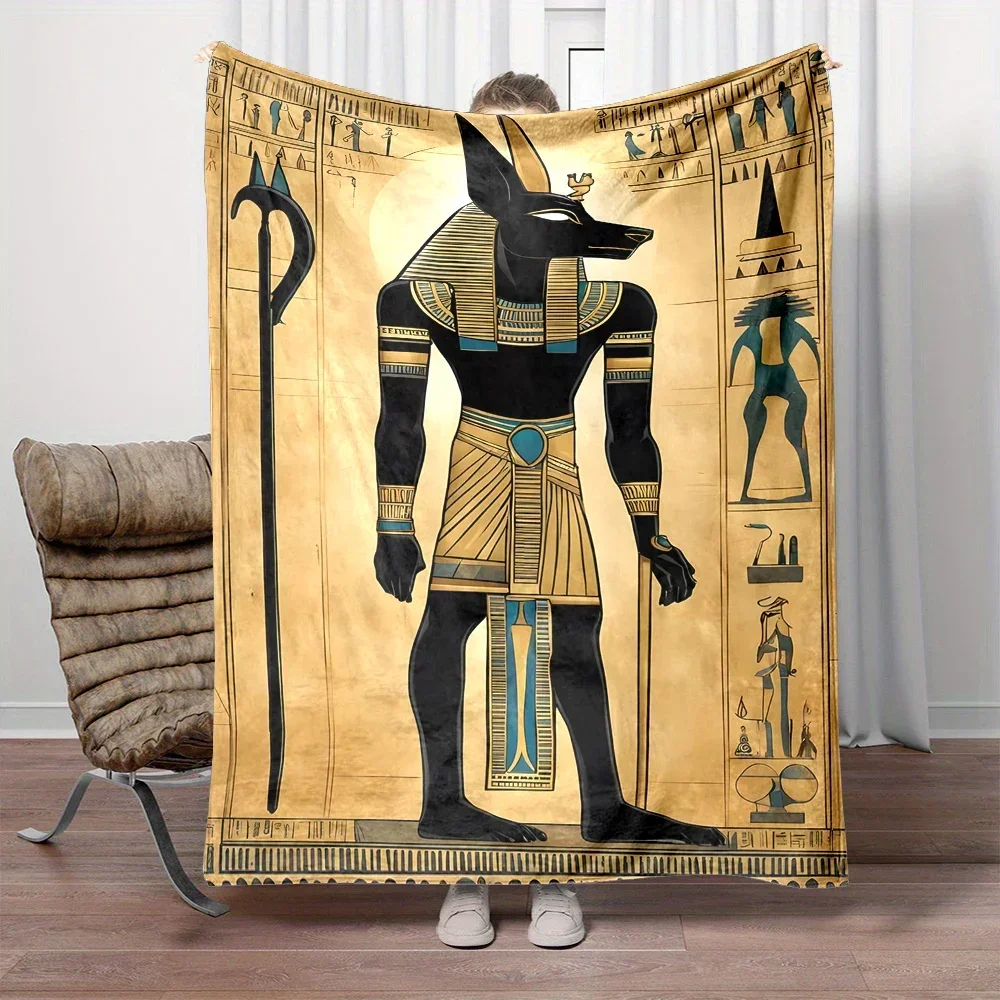 

Ancient Myths Legends Printed Blanket Bedroom Livingroom Bed Warm Soft Comfortable Air Conditioner Office Travel Thin