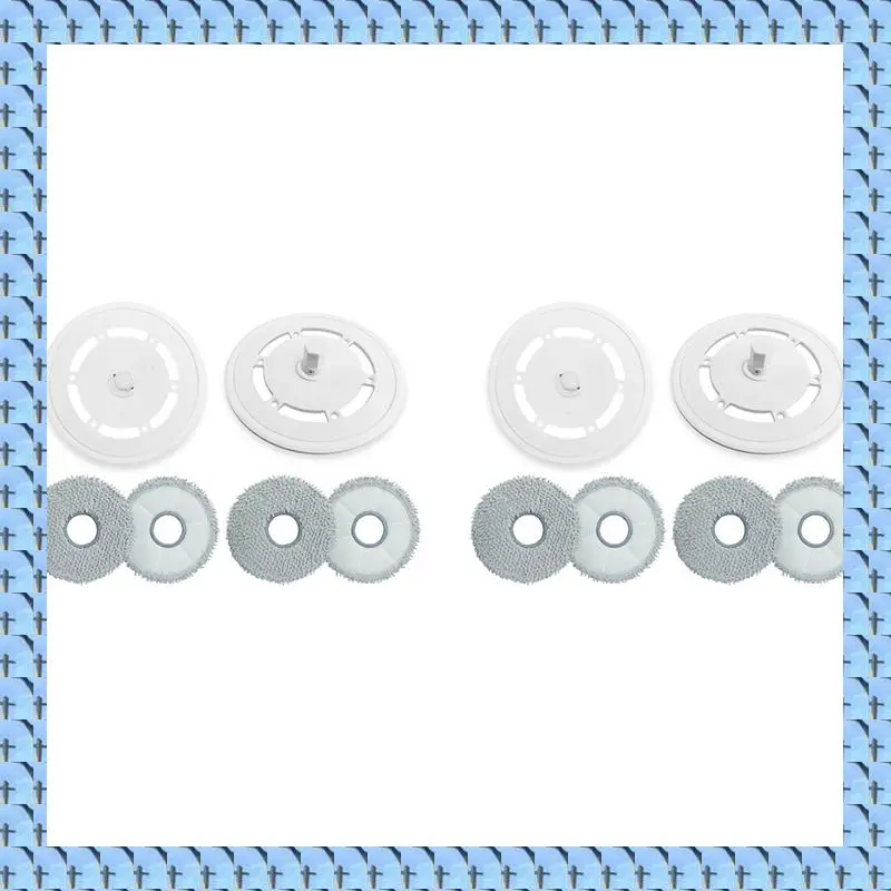 

NOCM 4X для Ecovacs Deebot T20 OMNI/T20 Pro, кронштейны для робота-швабры, вакуумная пластина для мытья полов, держатель для ткани для швабры, замена запасного цвета