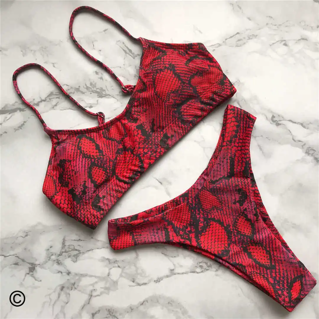 S - XL Sexy Leoparden-Bikini, Damen-Badebekleidung, zweiteiliger Bikini, brasilianischer Badeanzug, Badeanzug, Modell V871SW. – Detail 27