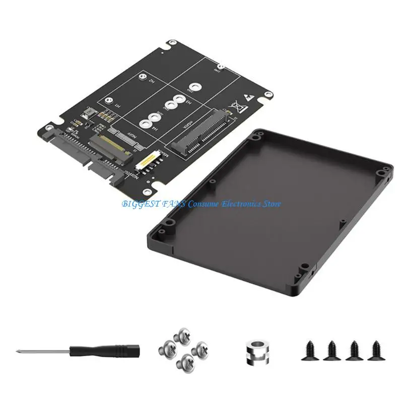 

F68B M.2 NGFF/mSATA to SATA3.0 Adapter Card for Upgraded Computer Storage Solution