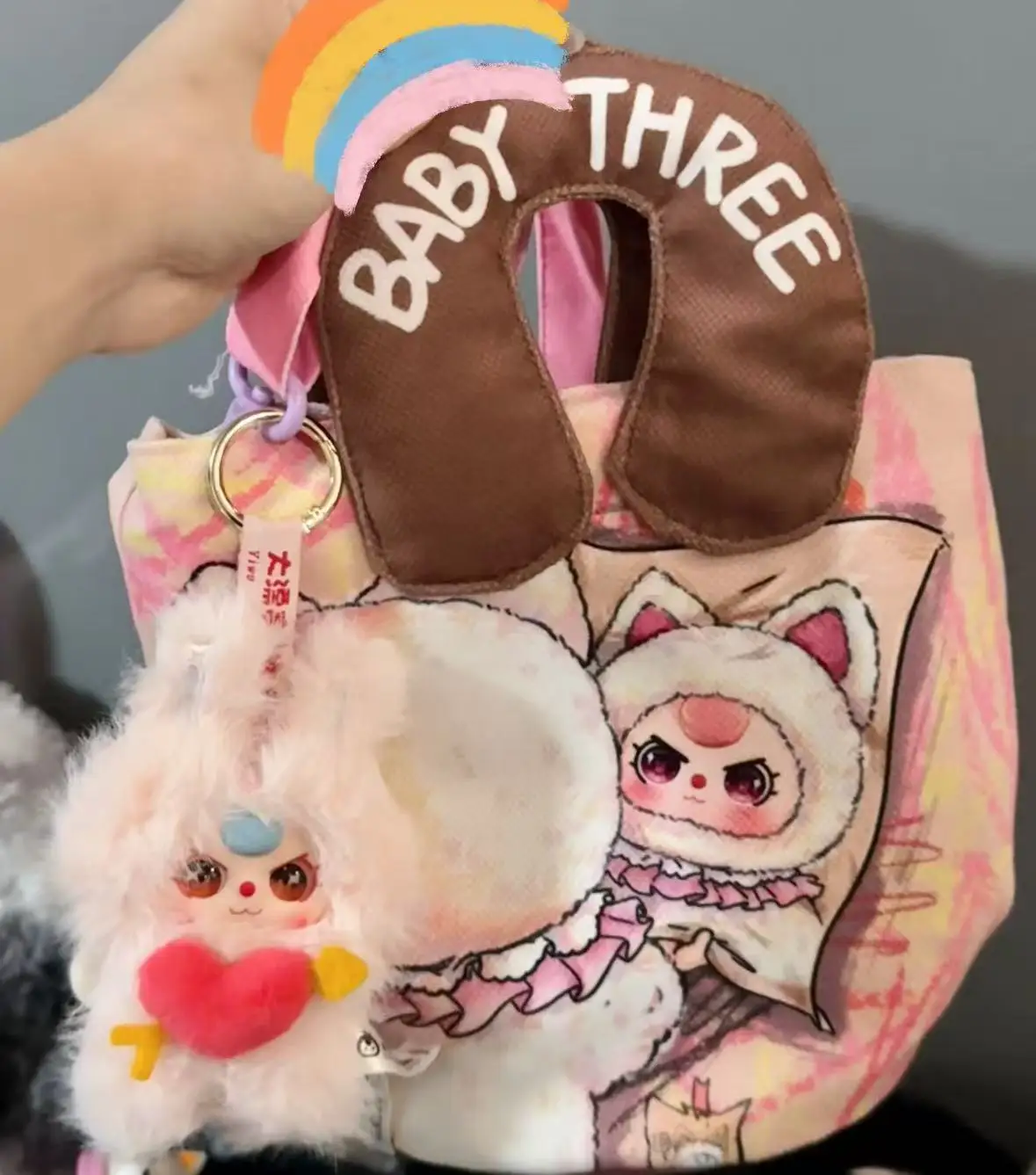 Neue echte Baby drei Amor der Gott der Liebe Blind Box Spielzeug Ornamente Schlüsselanhänger süße Puppen Anime Merchandise Geburtstagsgeschenke