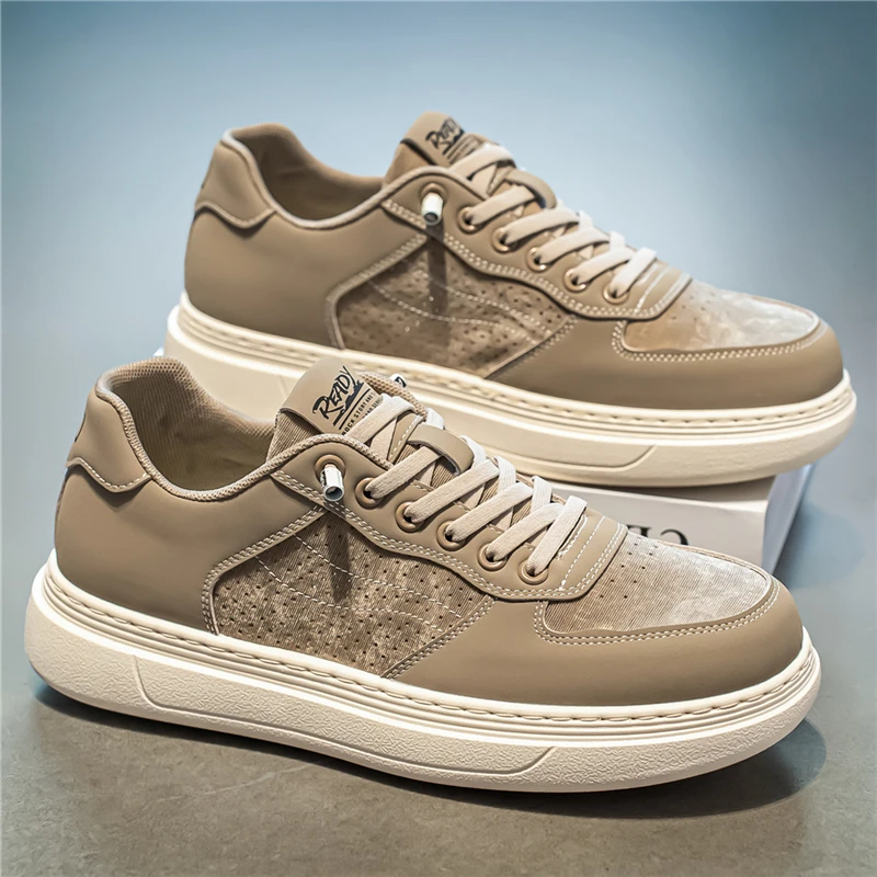 Men's Summer Breathable Ice Silk Thin Casual Sports Board Shoes Soft Bottom Slip-On Beijing Old Style Cloth Shoes Fashionable...