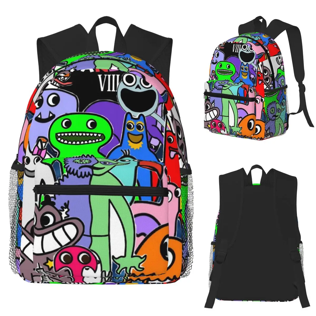 

Cartoon Garten Of Banban Student Backpack School Bag Hiking Travel Daypack for Men Women Fashion Bookbag Shoulder Bags