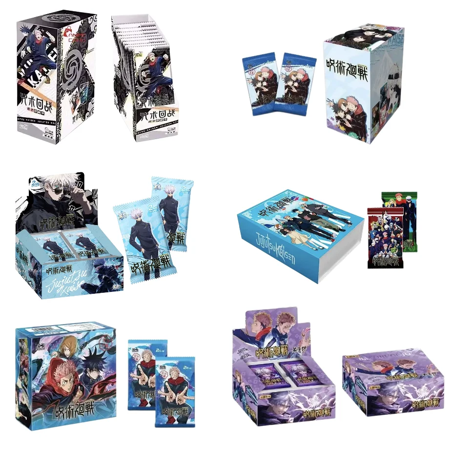 Jujutsu Kaisen Card Rare Gojo Satoru Itadori Fushiguro Nanami Kento Deluxe Edition Anime Game Collection Cards Toys Gifts