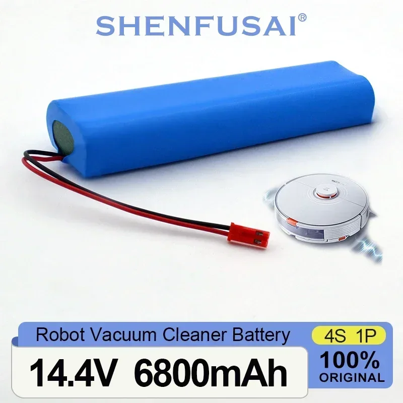 24 yearsNew 4S1P 14.4V 6800mah 18650 Lithium-Batterie Für ILIFE V3s Pro, V50, V5s Pro, V8s, x750 Roboter-staubsauger Batterie