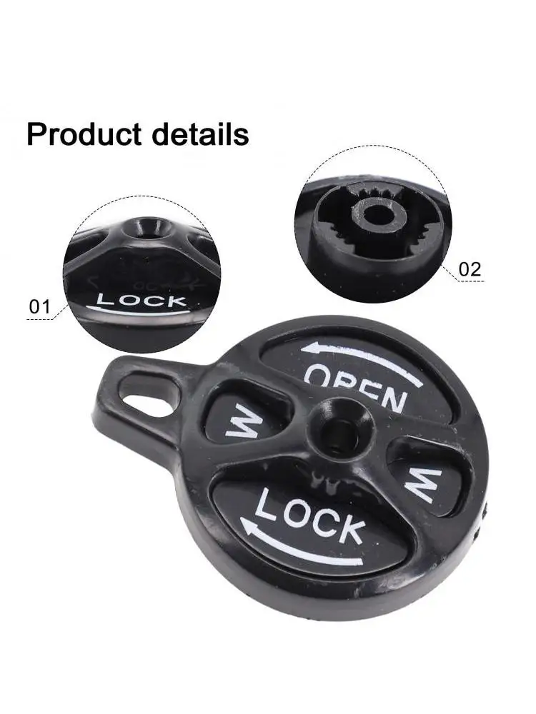 AliExpress TOOPRE Mountain Bike Front Fork Lock Cap Switch Manual Lockout Assembly Kit For XCR/XCM Bicycle Control Lock Cover Accessories
