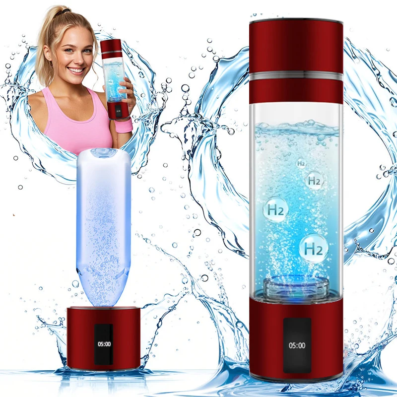 

Hydrogen Water Bottle 230ML Hydrogen Rich Portable Water Bottle BPA Free 5000PPB Rich Molecular Hydrogen Water Generator