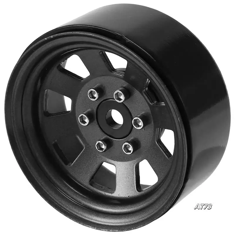 4PCS Metal Beadlock 1.9 Wheel Rim Wheel Hub For 1/10 RC Crawler Car Traxxas TRX4 D90 Axial SCX10 90046 AXI03007 Redcat