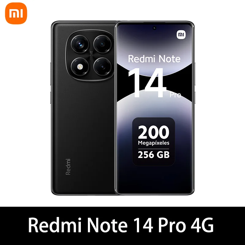 Xiaomi Redmi Note 14 Pro NFC MediaTek Helio G100-Ultra 200MP camera 5500mAh battery 45W charging 120Hz screen