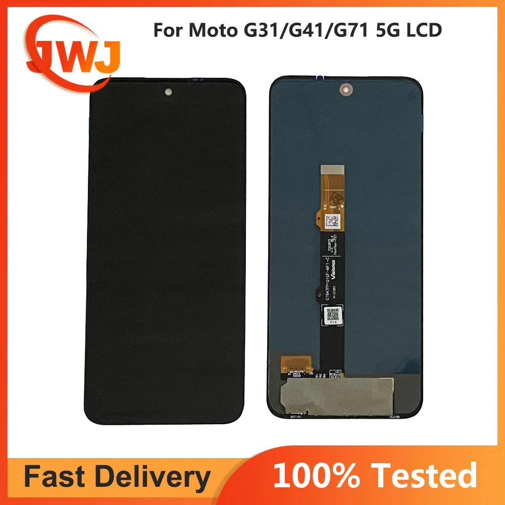 Test 6.4“For Motorola Moto G31 G41 G71 5G LCD XT2173-3 XT2167-2 XT2169-1 Display Touch Screen Assembly Repair Parts