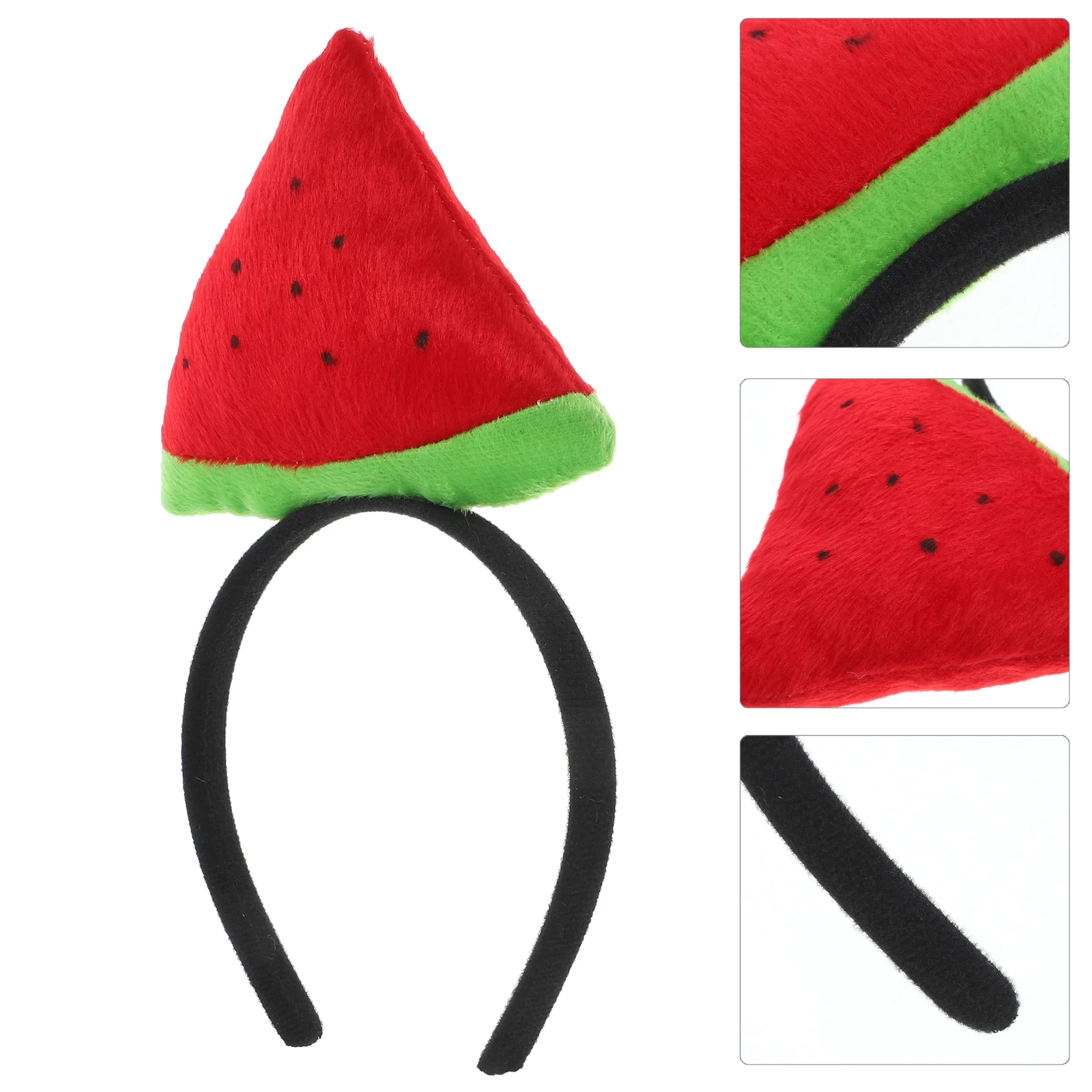 Pineapple Watermelon Headband Woman Hair Ribbons Ornament Plastic Skincare Summer Accessories For Women