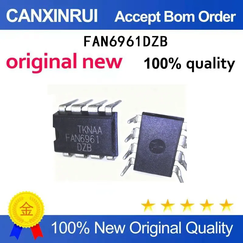

(5-100 Pieces) Brand new original FAN6961DZB FAN6961 DIP8 spot chip IC