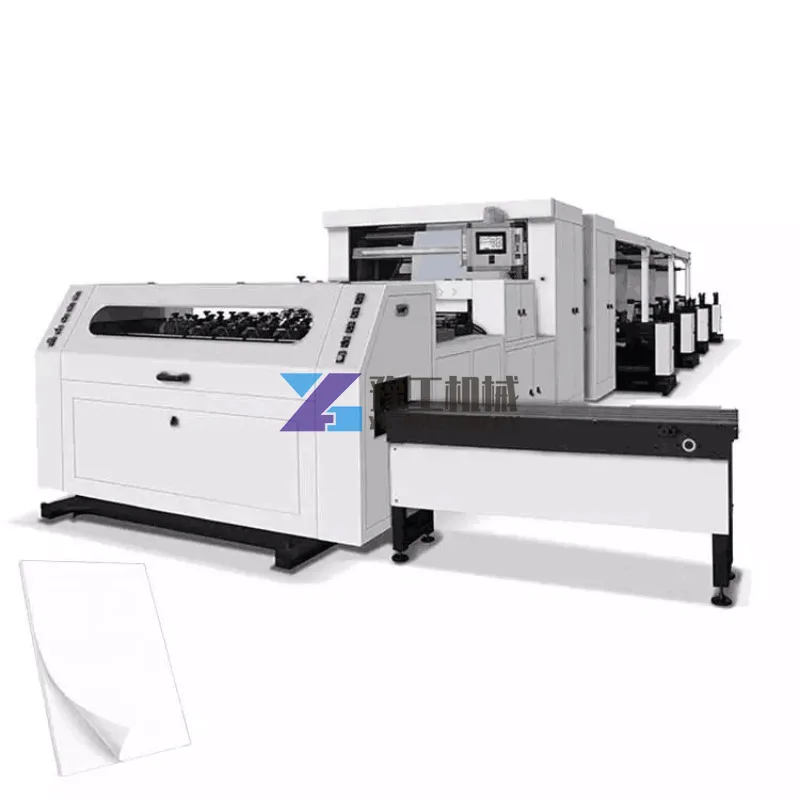 Fully Automatic A4 Copy Paper Production Line A3 A5 A4 Paper Cutting Machine