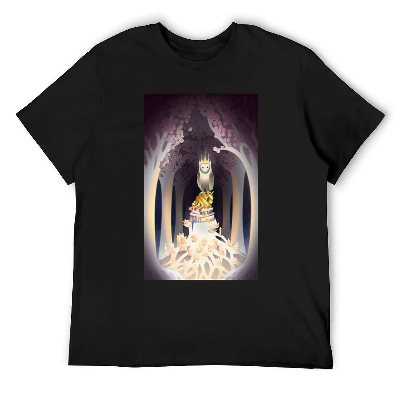 The Owl King T-Shirt anime clothes sublime mens t shirt graphic