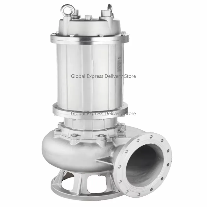 محرك مضخة مياه الصرف الصحي الغاطسة من الفولاذ المقاوم للصدأ موفر للطاقة، معالجة مياه الصرف الصحي