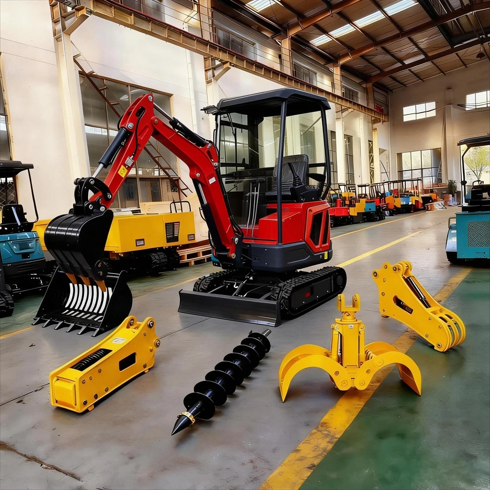 

Mini Excavator Agricultural Construction Farm Machinery Multifunctional Garden Home Jardin Giardino Garten