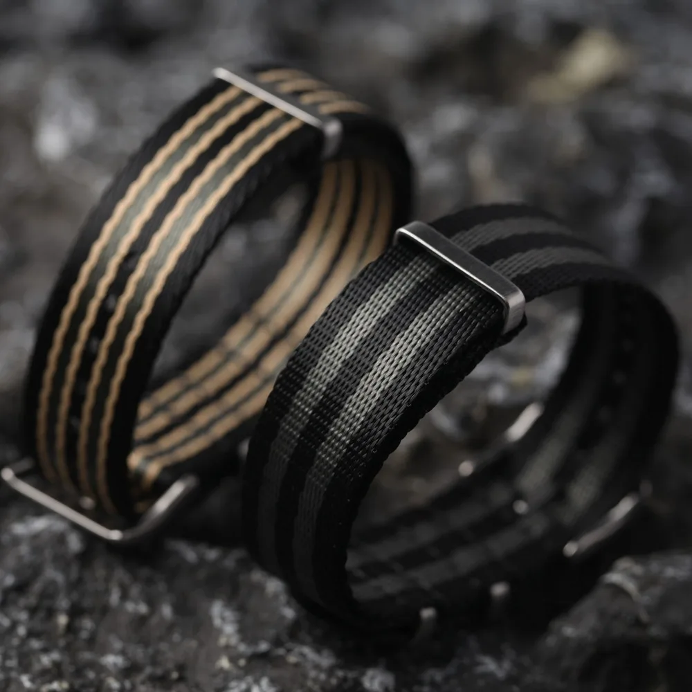 20 مللي متر عالية الكثافة حزام ساعة نيلون ل أوميغا ساماستر 007 استبدال الفرقة لينة الأشرطة العالمي الرياضة الرجال النساء أشرطة ساعات يد