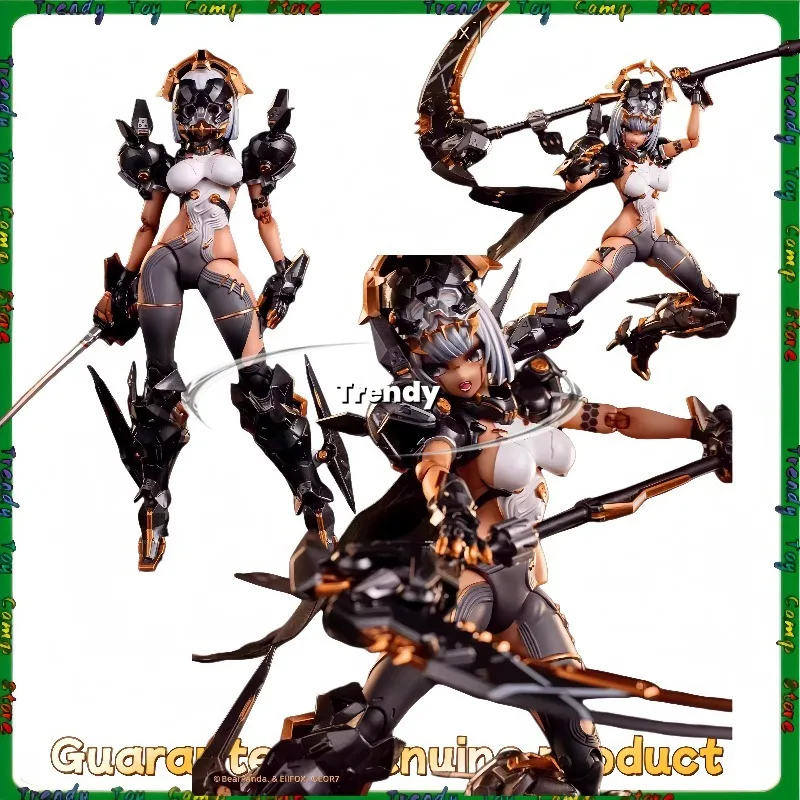 

【In Stock】Eiifox BearPanda 1/12 EOR7 Crown of Vengeance Machine Girl Action Figure