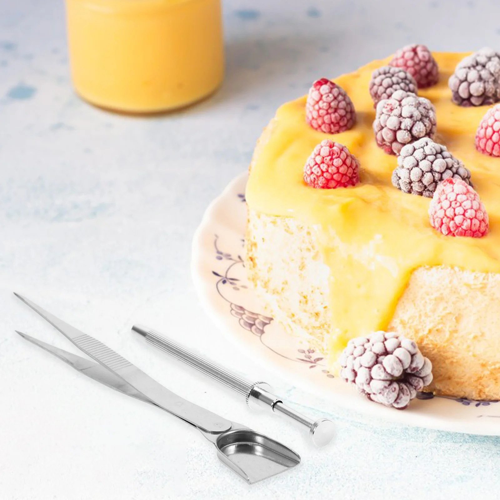 

1Set Cake Decorating Tool Set Sprinkles Claws Tweezers Shovel Gift Baking Accessories Cake Decorating Tool