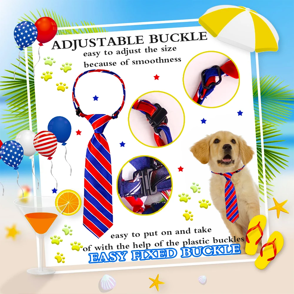 Accessoires pour grands chiens, 20 pièces, attaches Style bande d'attache pour chiens, fournitures pour animaux de compagnie, moyens et grands chiots