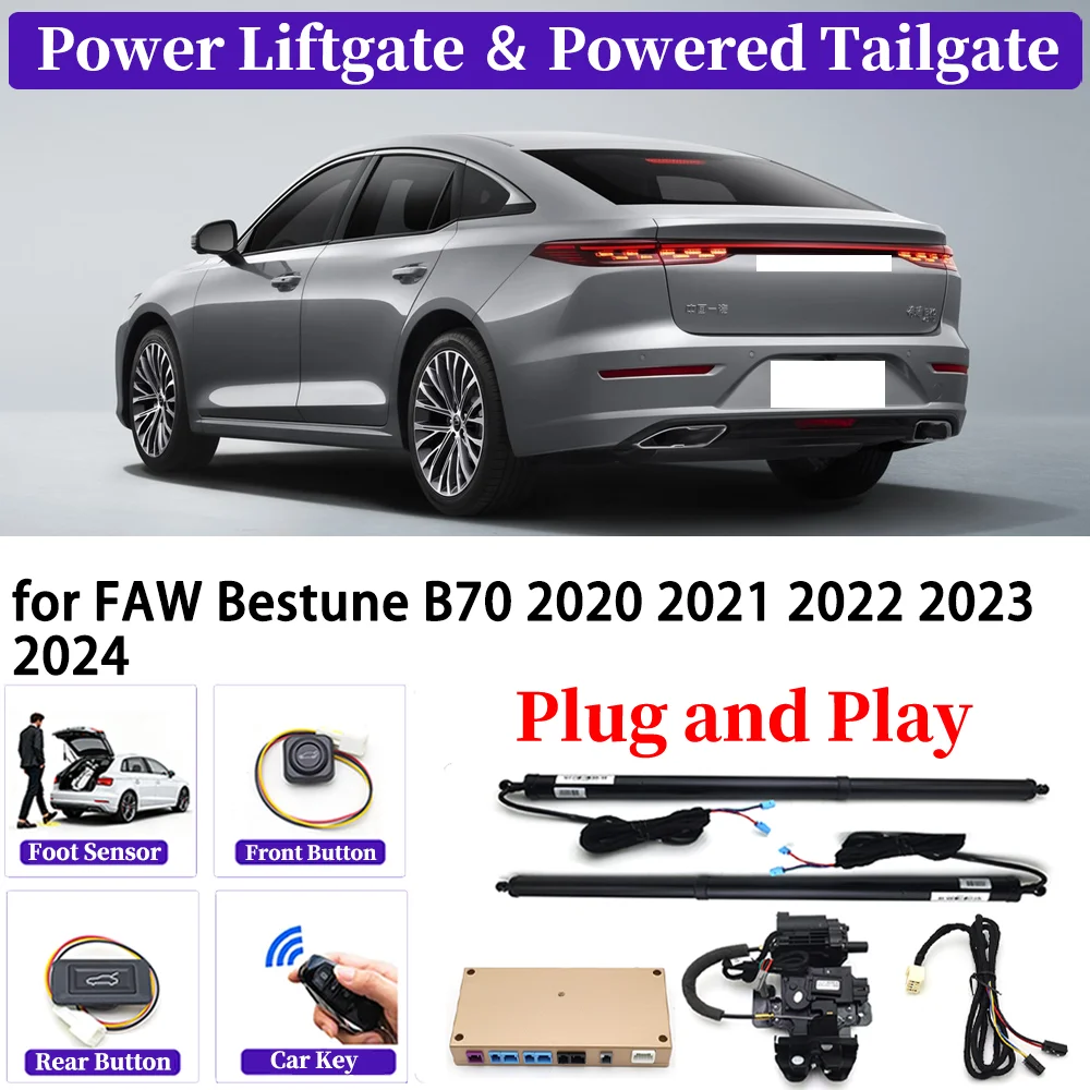 

for FAW Bestune B70 2020 2021 2022 2023 2024 OEM Upgrade Car Automatic Power Liftgate Kit Smart Auto Electric Tailgate System