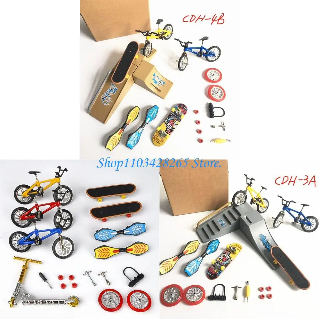 Mini-doigt scooter cascade bricolage finger sport bureau