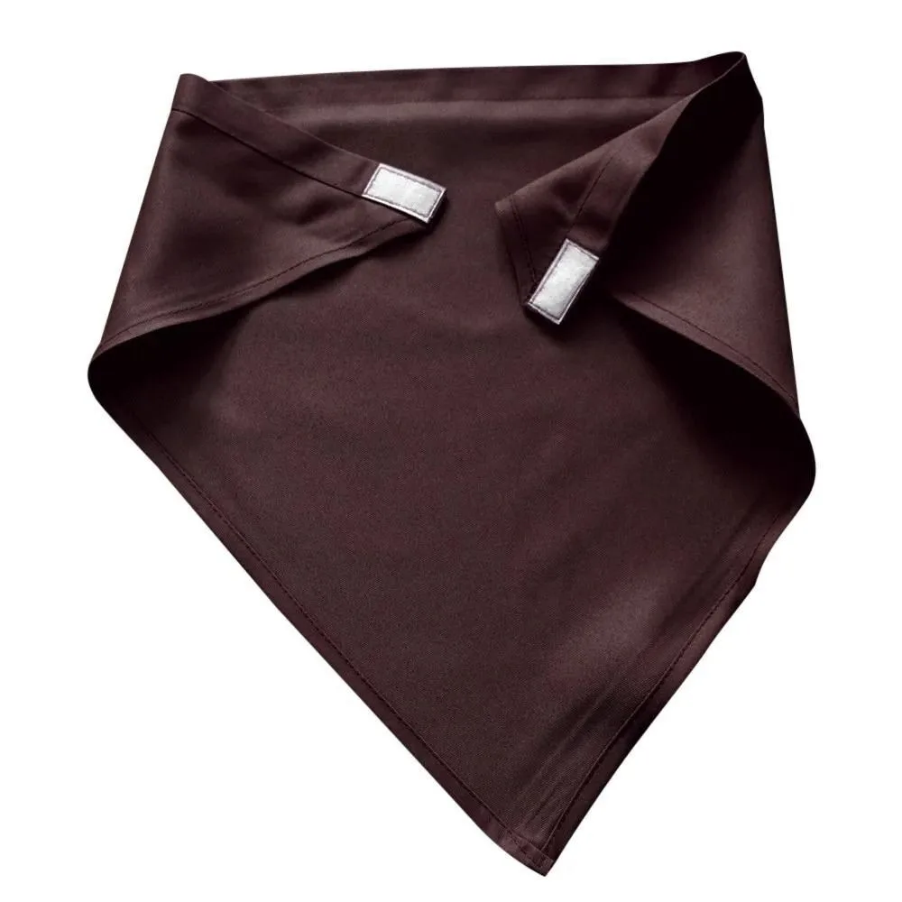 Simple Cotton Triangle Kitchen Work Cap Adjustable Unisex Chef Hat Solid Color Waitress Hat Kitchen