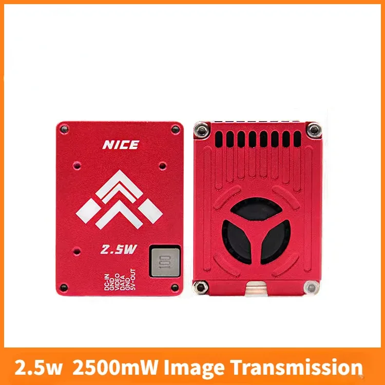 NICE Image Transmission 2.5W High-power 2500MW Transmitter FPV Fixed Wing Aircraft 5.8G Image Transmission Transmitter Module