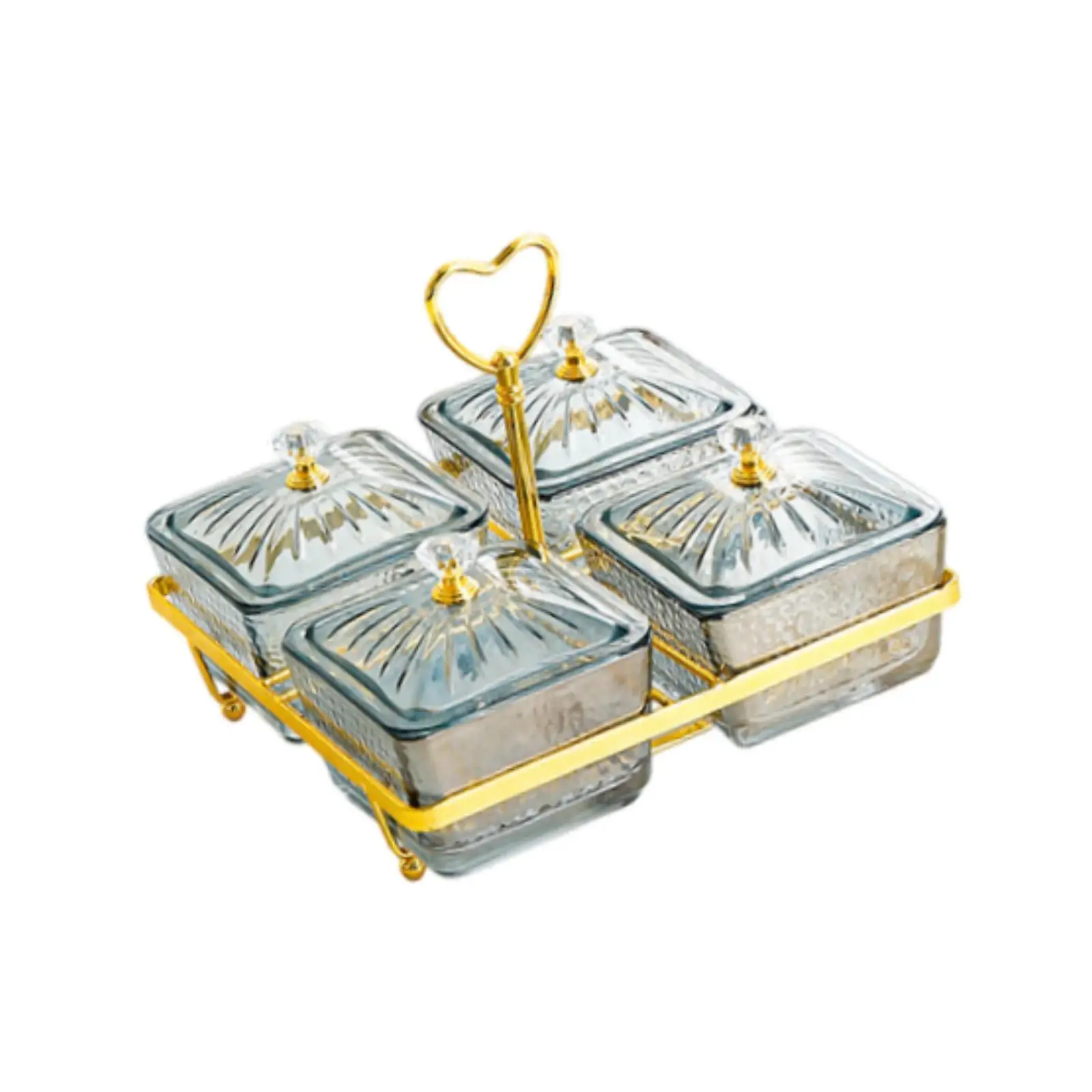 

Тарелка для подачи сухофруктов с разделителями, сервировочное блюдо для свадьбы и праздников