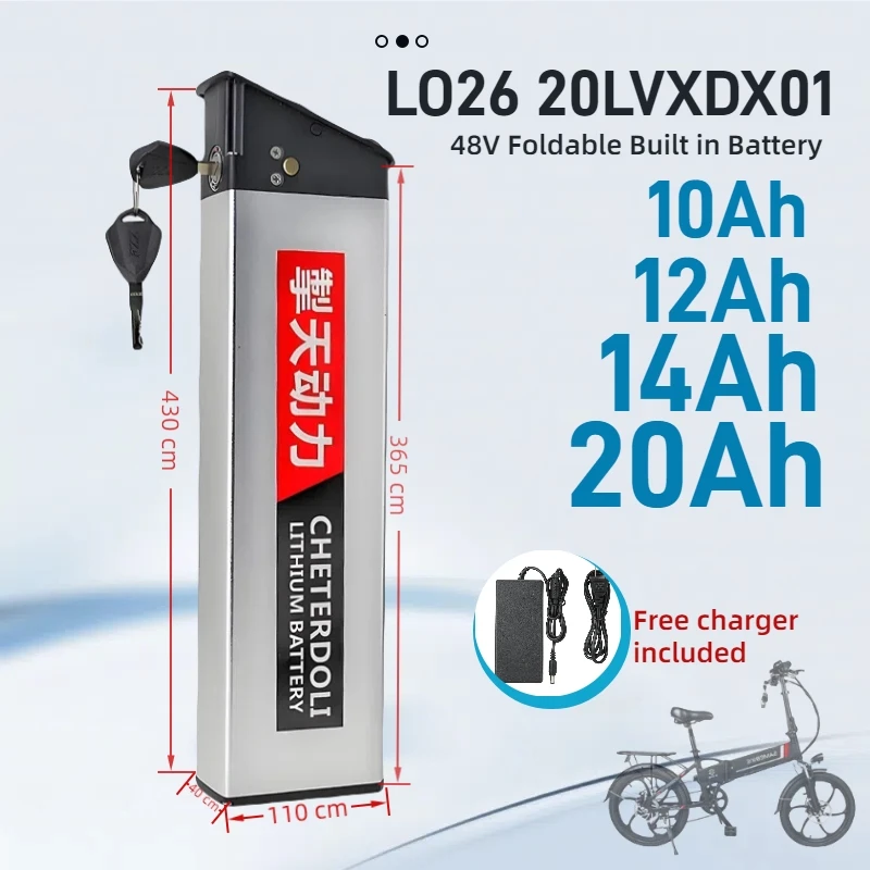 48V 20Ah 12Ah Folda…