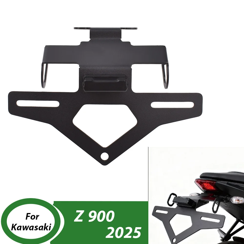 

Для Z900 короткий хвост аккуратный держатель номерного знака задний хвост чистая рамка номерного знака для Kawasaki Z900 2025 аксессуары для мотоциклов