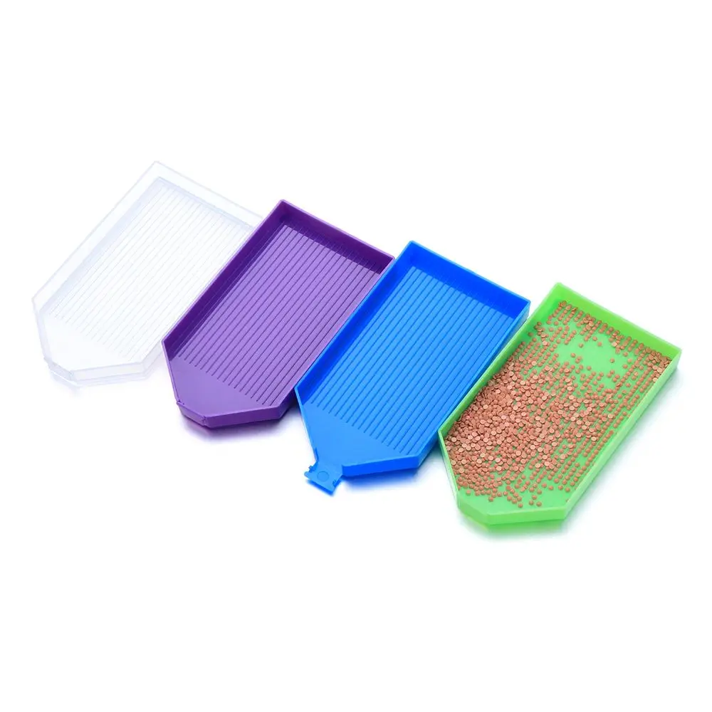 لوحة بلاستيكية بسعة كبيرة للرسم الماسي ، ملحقات تطريز 5D تصنعها بنفسك ، لوحة حفر كبيرة #2