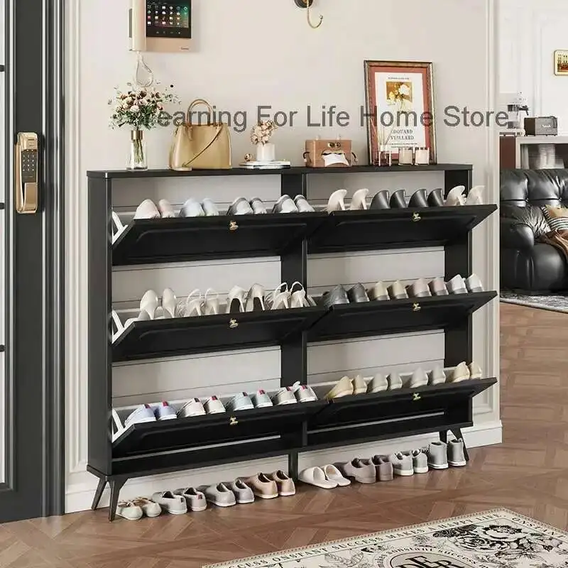 

Room Luxury Organizer Shoe Cabinet Display Living Show Hidden Shoe Shelf Bedroom Designer Hallway Zapatero Entrance Furniture