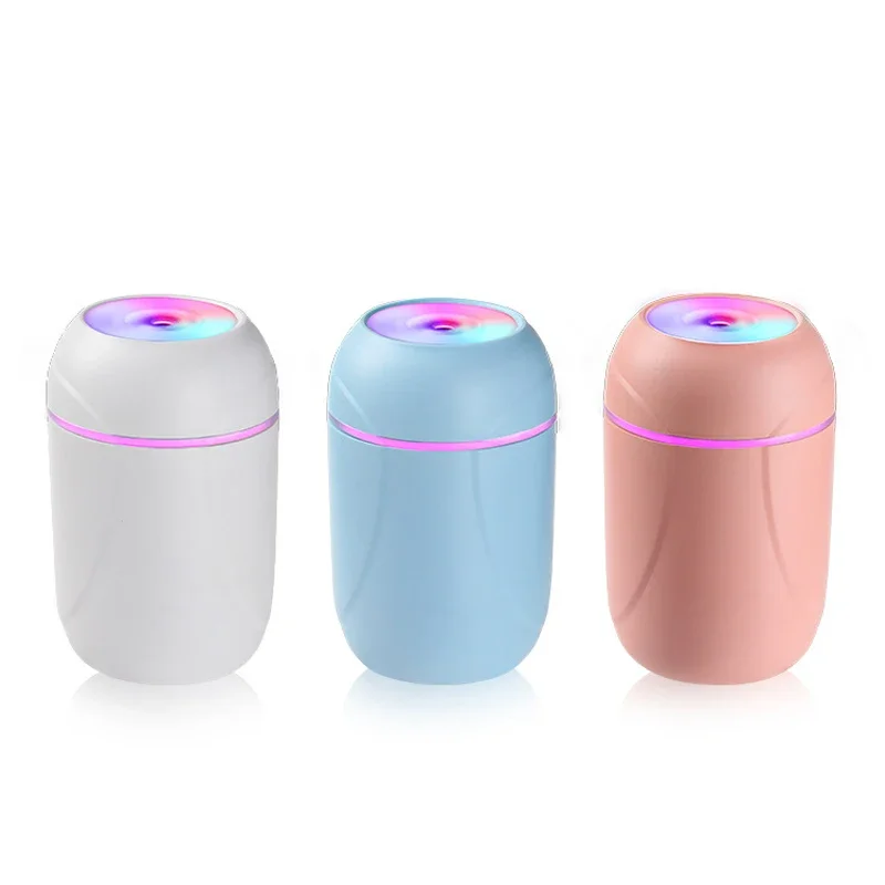 Portable USB Air Humidifier 260ml Aromatherapy Diffuser Cool Mist Purifier