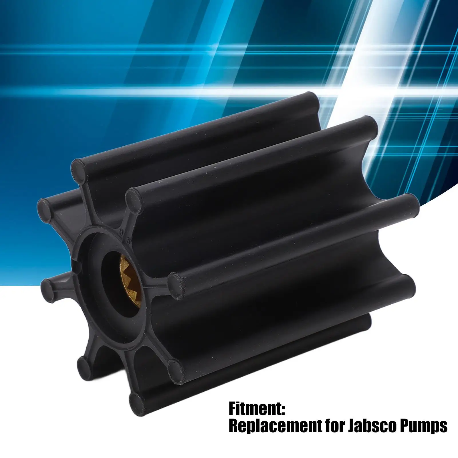 Highly Durable 8-Blade Water Pump Impeller for inboard Motor Engine