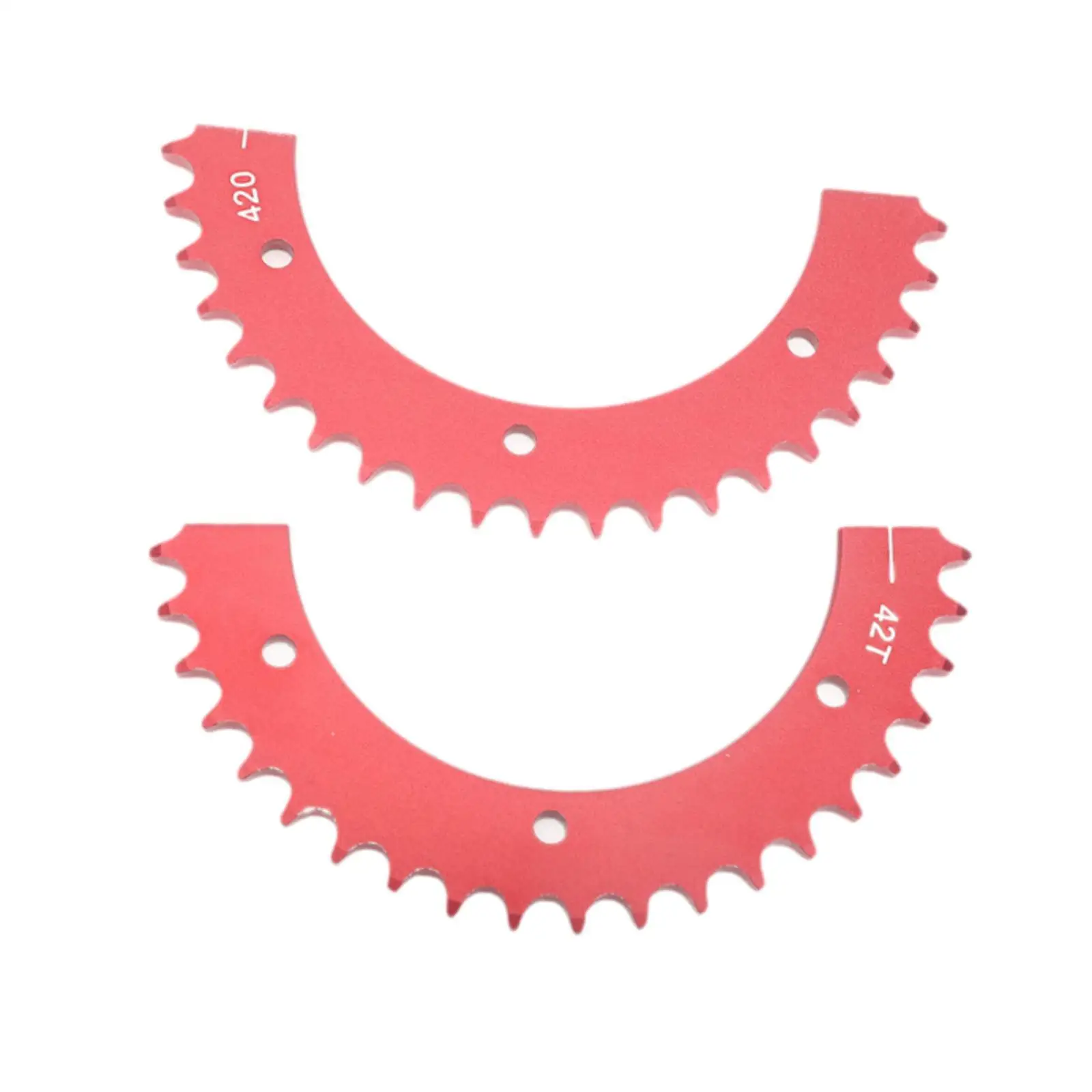 Go Kart Split Sprocket 420 Chain 42 T Easily Installation Chain Sprocket Engine Sprocket for Predator 301cc 79cc 389cc 15HP