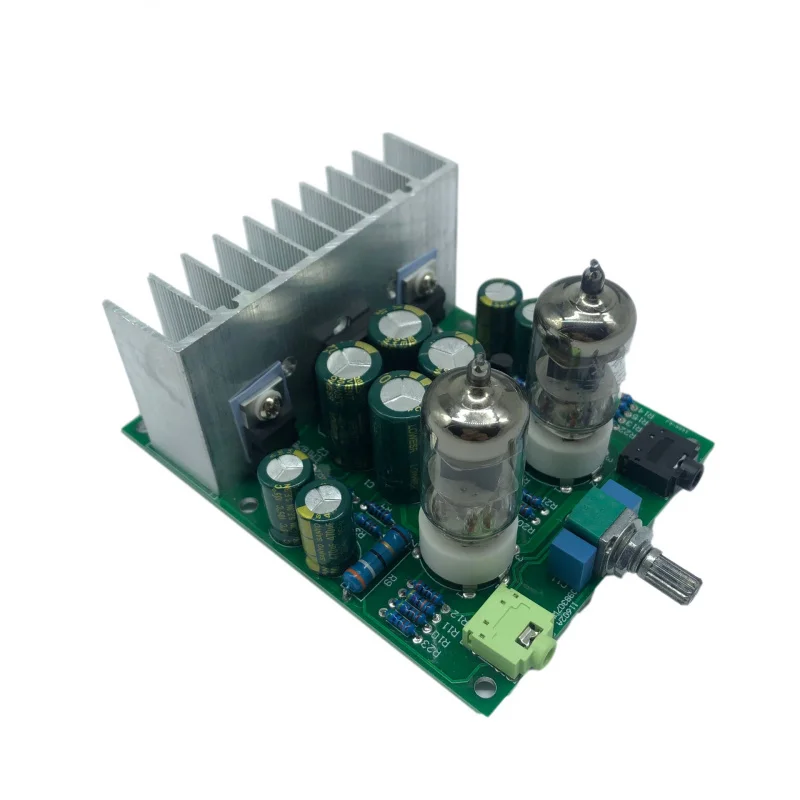 Empurre dianteiro de Electron Tubelm1875TAmplifier Board, placa frontal, Gall Exterior e Pedra Posterior amplificador de potência, Kit acabado, 6j1