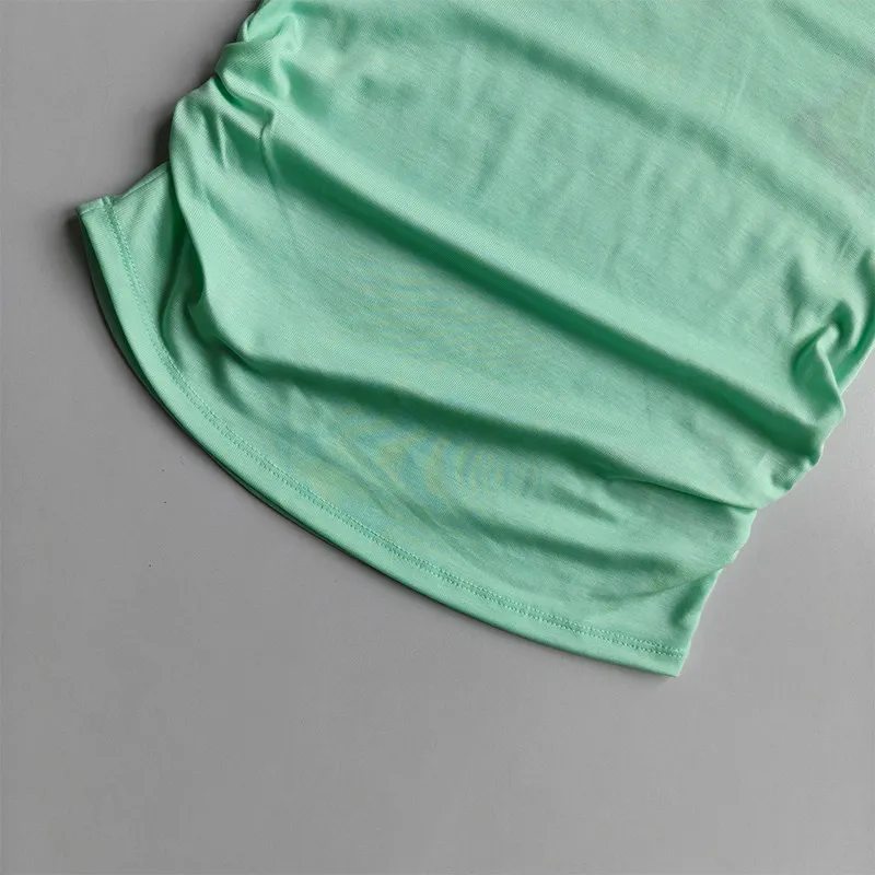Sommer-Kurzarmshirts Sport-Fitness-T-Shirt Schlanke Taille Sommer-Training Pilates Laufen Schnelltrocknende Fitness-Yoga-Kleidung – Detail 11