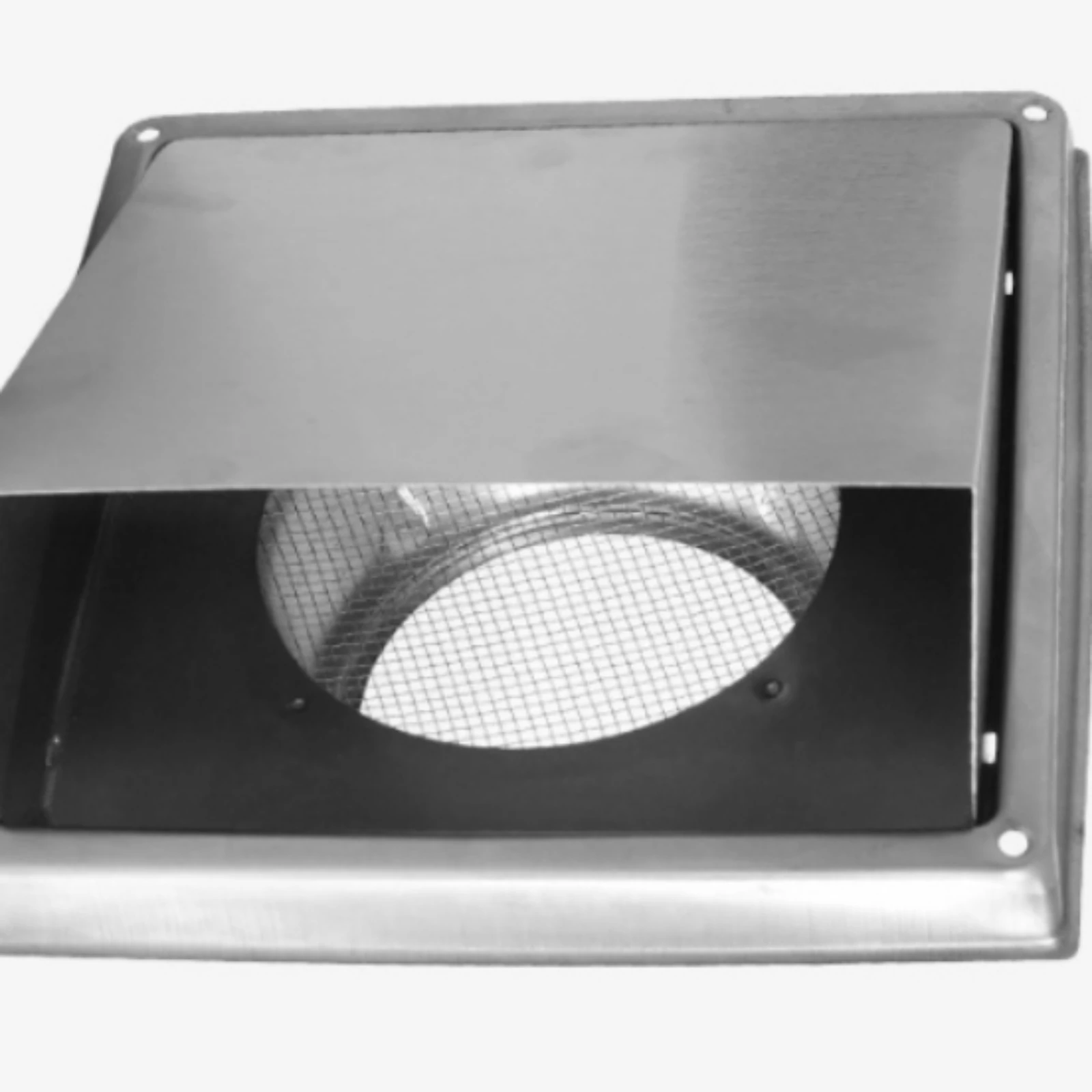 Stainless Steel Dryer Vent Hood Weather-Resistant Dryer Duct Vent with Backdraft Protection Rust-Proof for Laundry Rooms